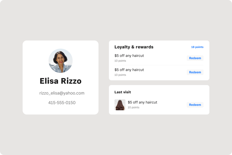 Square Customer Engagement Interface